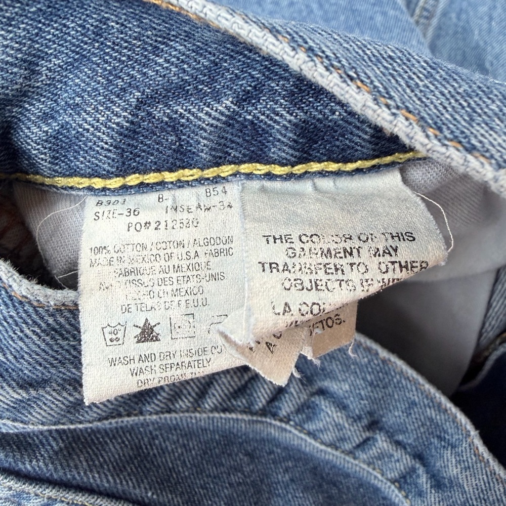Men’s Vintage Tommy Hilfiger Denim Jeans Size 36 x 34 - Picture 12 of 12